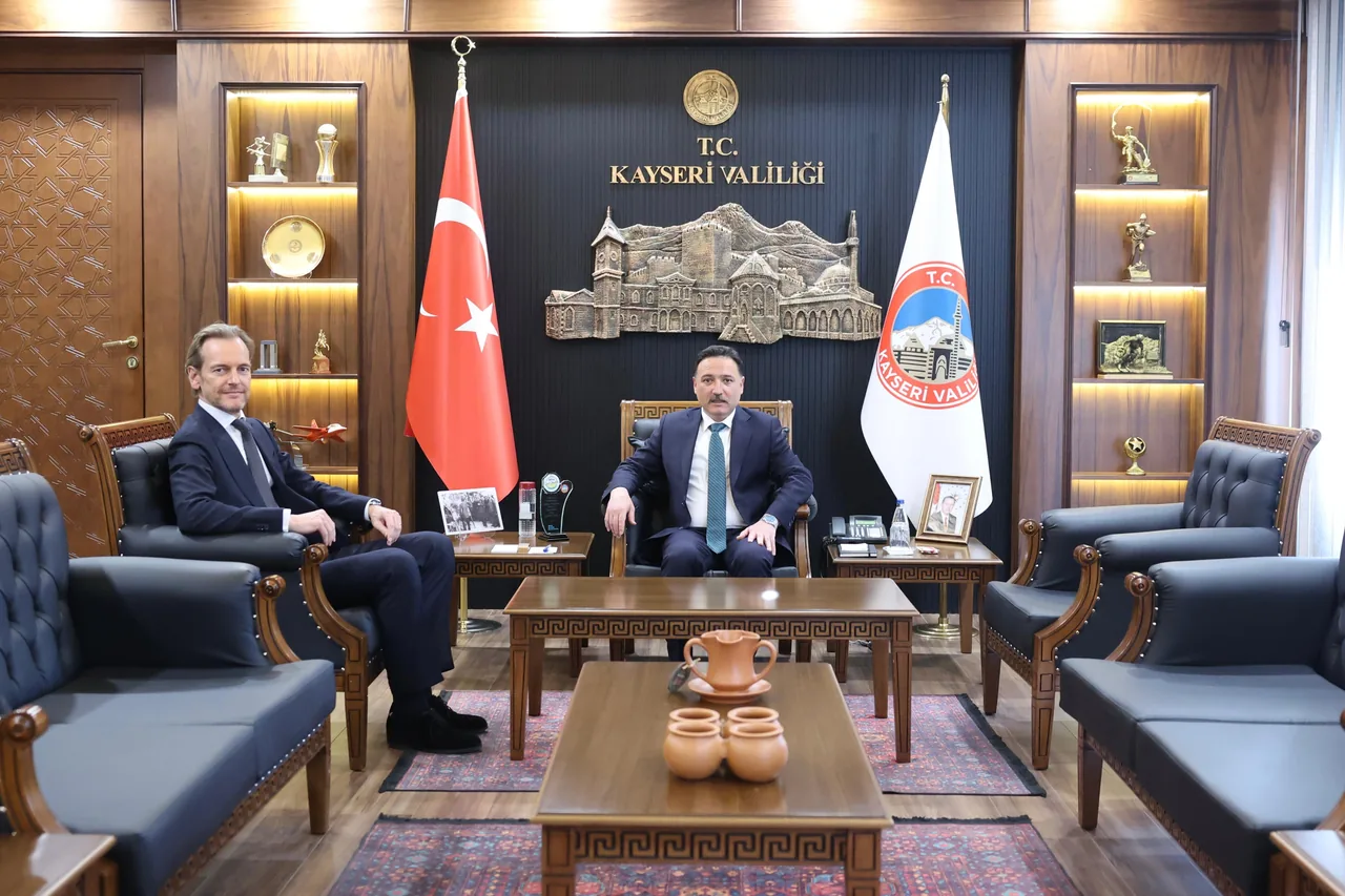 Belçika Büyükelçisi’nden Kayseri Valisi Gökmen Çiçek’e Ziyaret — haber görseli