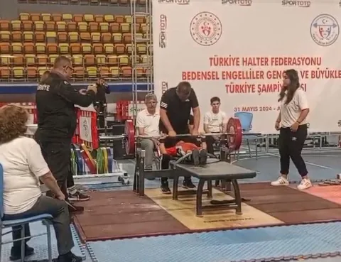 Bedensel engelli halterciler milli takım kampı İçin hazırlanıyor — haber görseli