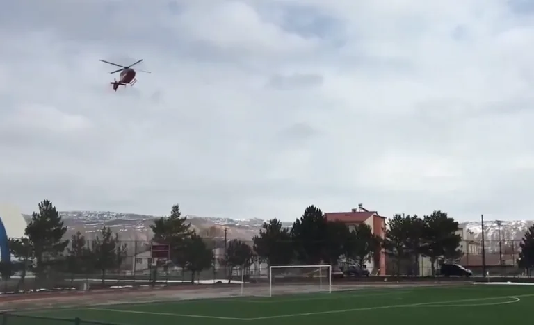 Sivas’ta Maça Helikopter Molası! — haber görseli