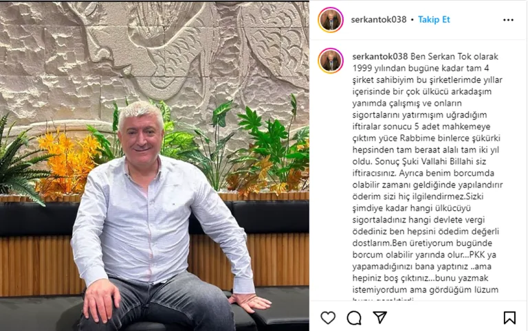 MHP Eski İl Başkanı Serkan Tok’tan İddialara Sert Yanıt: "PKK'ya Yapamadığınızı Bana Yaptınız" — haber görseli