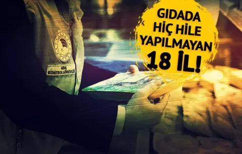 Bu şehirlerde yaşıyorsanız İçiniz rahat olsun! Liste belli oldu... GIDADA HİÇ HİLE YAPMAYAN 18 İL — haber görseli