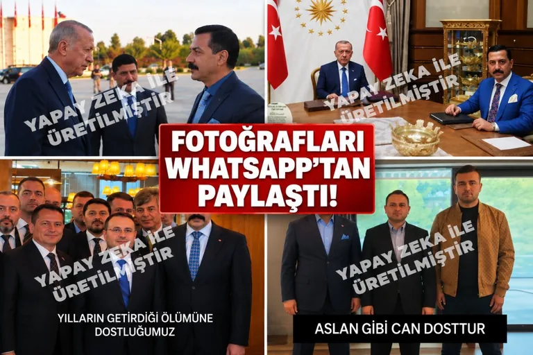 Yapay Zekâyla Cumhurbaşkanı Erdoğan ve Gürlek’in Yanına Kendisini Montajladı: Tutuklandı — haber görseli