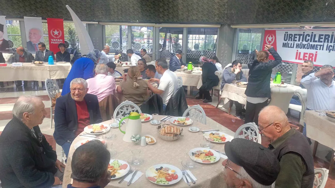 Vatan Partisi Kayseri İl Başkanlığı’ndan Dayanışma Kahvaltısı — haber görseli