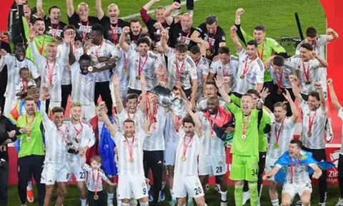 Trabzonspor'u 3-2 yenen Beşiktaş, Ziraat Türkiye Kupası'nın sahibi oldu — haber görseli