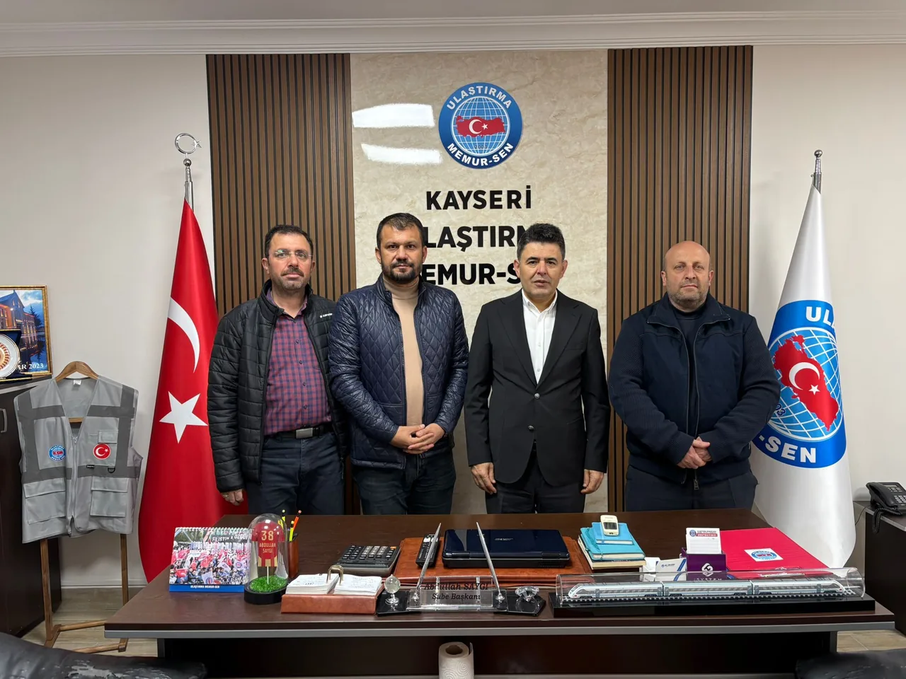 Ulaştırma Memur-Sen Kayseri Şubesi’ne Bakan Yardımcısı Osman Poyraz'dan Ziyaret — haber görseli