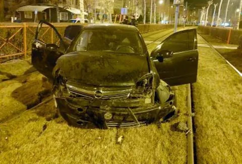 Kayseri'de Tramvay Yolunda Kaza — haber görseli