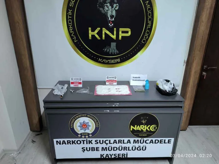 Kayseri'de Uyuşturucu Operasyonlarında 37 Kişiye Yasal İşlem — haber görseli