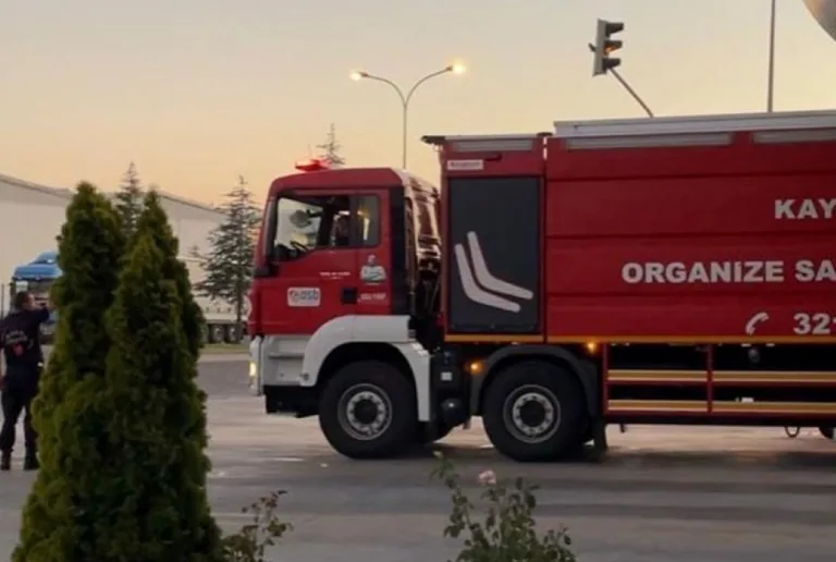 Kayseri OSB İtfaiyesi Kahramanmaraş'taki Orman Yangınına Müdahale İçin Sahada — haber görseli