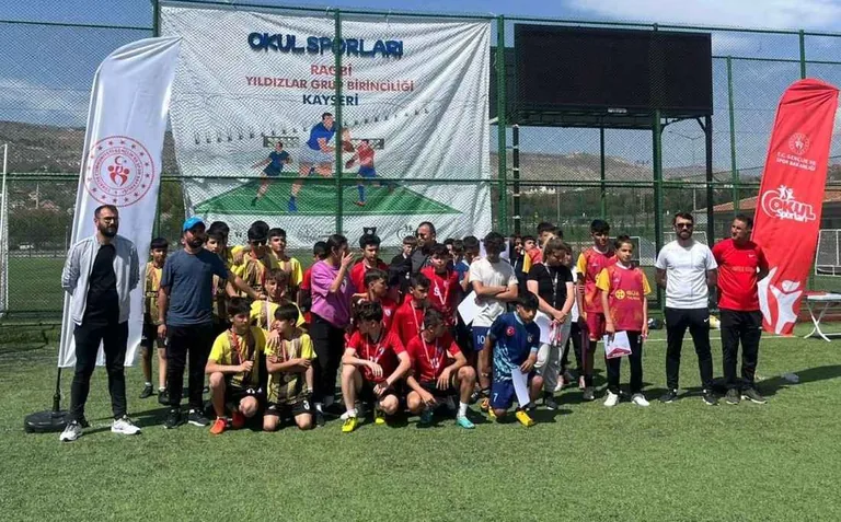 Kayseri'nin Ev Sahipliğinde Okul Sporları Ragbi Yıldızlar Grup Birinciliği sona erdi — haber görseli