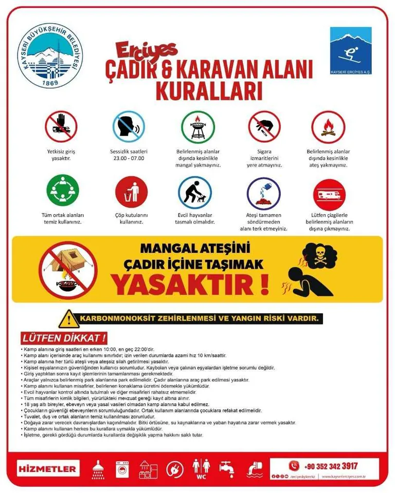 Erciyes'te Yaz Başka Güzel! 2 Bin 200 Rakımda Kamp Keyfi Başladı — haber görseli