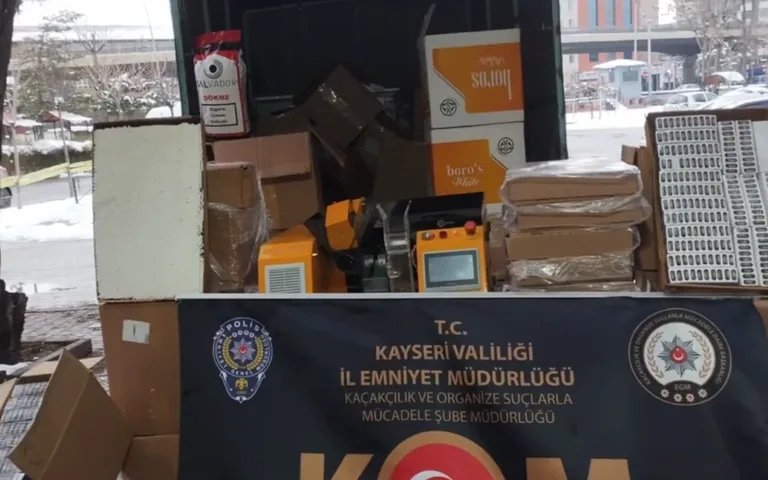 Kayseri’de Kaçak Tütün Operasyonu! 2 Gözaltı — haber görseli