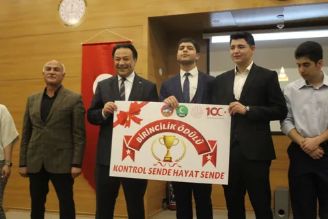 Milli Eğitim Müdürlüğü ve Yeşilay İşbirliğinde 'Kontrol Sende Hayat Sende' Projesinin Ödül Töreni Gerçekleşti — haber görseli