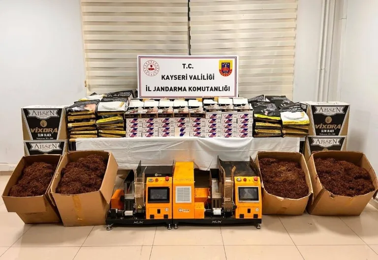 Jandarmadan Kaçakçılara Darbe: Bünyan’da 1 Milyonluk Kaçak Tütün Ele Geçirildi — haber görseli