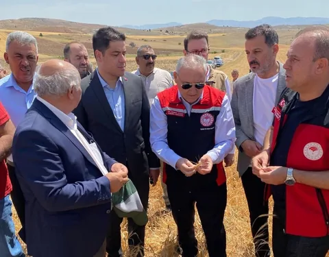 Hüseyin Okandan Duyurdu! Kuraklık Desteği Pınarbaşı İçin Onaylandı — haber görseli
