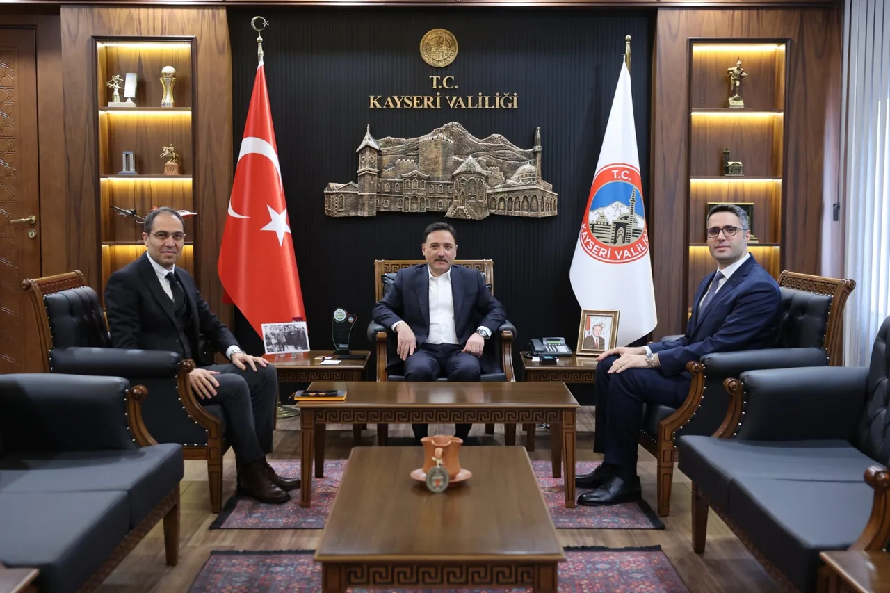 Kayseri Devlet Hastanesi’nin Yeni Başhekimi Ali Çöl’den Vali Çiçek’e Ziyaret — haber görseli