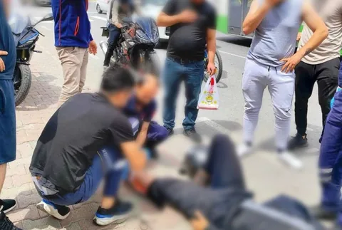 Erkilet Bulvarında Otomobil İle Motosikletin Çarpıştığı Kazada 1 Kişi Yaralandı — haber görseli