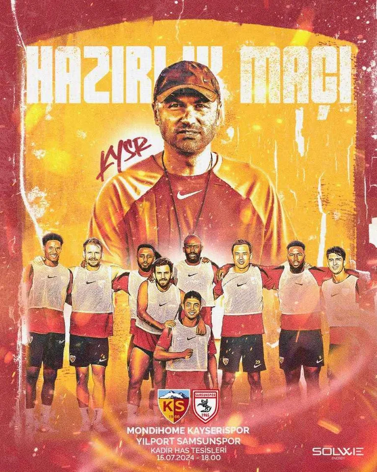 Kayserispor İlk hazırlık maçında bugün Samsunspor İle karşılaşacak — haber görseli