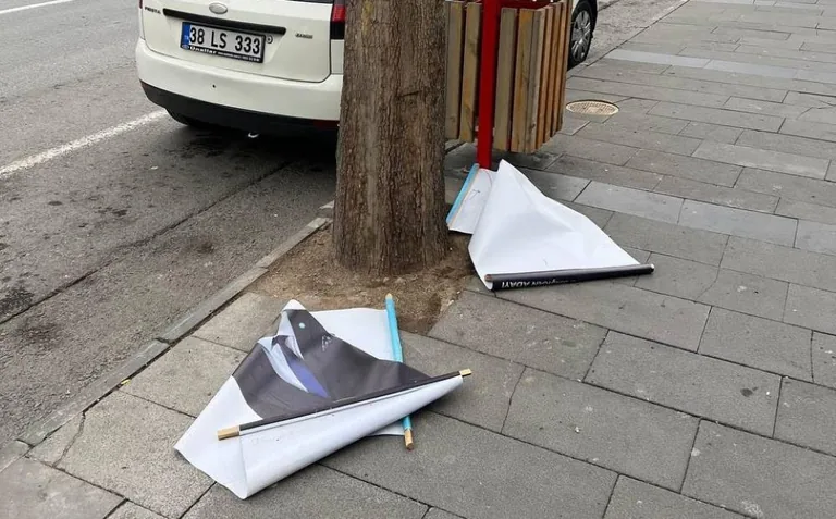 İYİ Partili GÖKER GÖZÜTOK’un Afişlerine Saldırı — haber görseli
