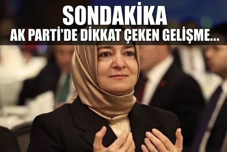 AK Parti’de dikkat çeken gelişme! Fatma Betül Sayan Kaya görevlerinden affını istedi — haber görseli