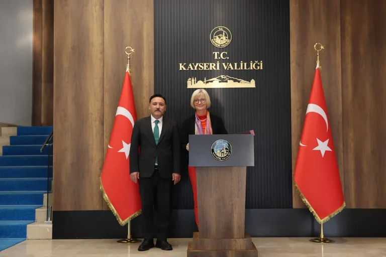 Almanya'nın Ankara Büyükelçisi Sorg'dan Vali Çiçek'e ziyaret — haber görseli