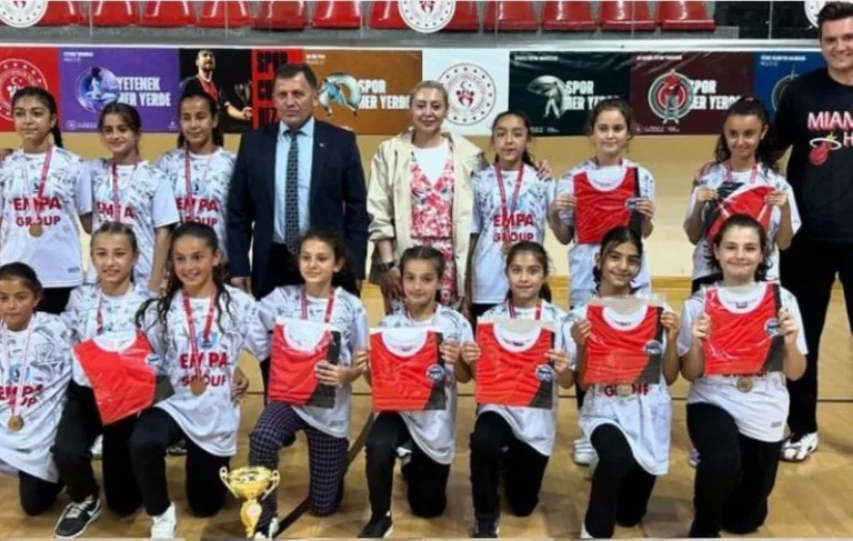 U11 Basketbol Kız İl Birinciliği müsabakaları sona erdi — haber görseli