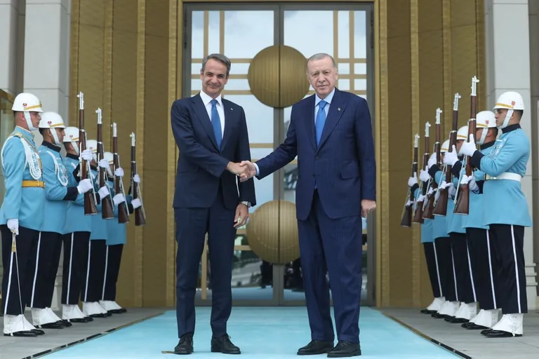 Yunan Başbakan Miçotakis, Türkiye'de! — haber görseli