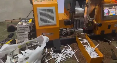 SonDakika Kayseri... İncesu'da Kaçak Tütün Operasyonu! Sigara İmalathanesine Baskın — haber görseli