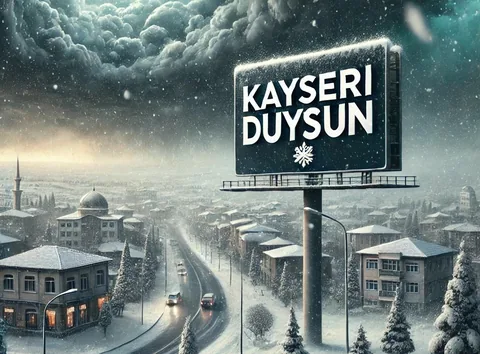 Pınarbaşı'da Yoğun Kar ve Buzlanma Nedeniyle 3 Karayolu Trafiğe Kapatıldı — haber görseli
