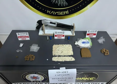 Kayseri'de Uyuşturucu Operasyonlarında 37 Kişiye Yasal İşlem — haber görseli