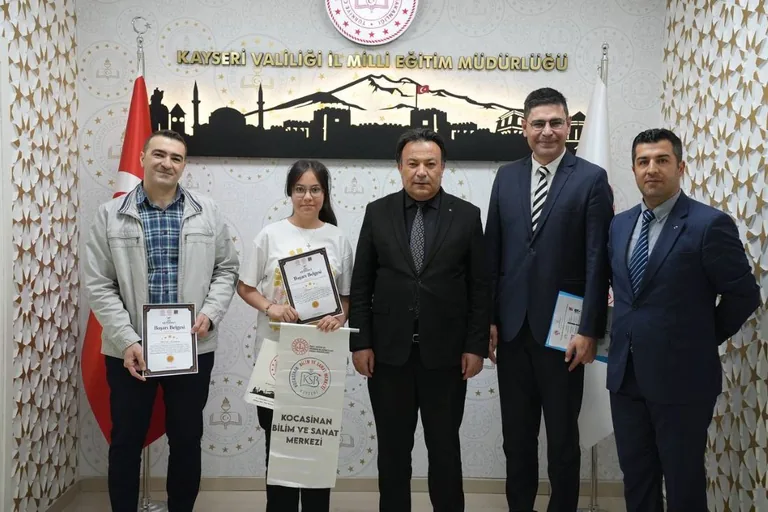 ‘Kocasinan Bilsem’ Yarışmalarda Türkiye Birincisi Oldu — haber görseli