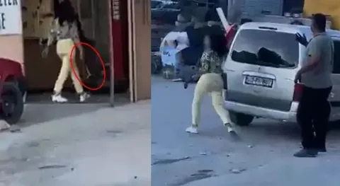 Sevgilisine Sinirlendi, Tamirhaneyi Bastı! Genç Kadın Çekiçle Ortalığı Birbirine Kattı — haber görseli