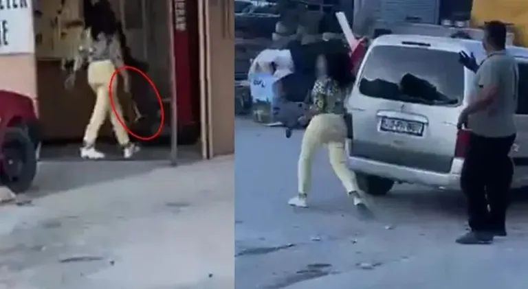 Sevgilisine Sinirlendi, Tamirhaneyi Bastı! Genç Kadın Çekiçle Ortalığı Birbirine Kattı — haber görseli