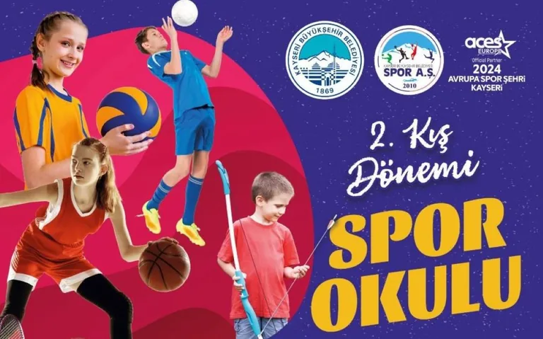 Kayseri Spor A.Ş. 2. Kış Dönemi Spor Okulları Kayıtları Başladı — haber görseli