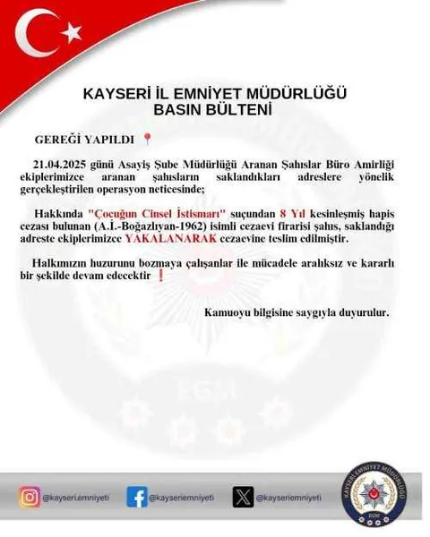 Taciz suçlusuna operasyon! Cezaevi firarisi saklandığı yerde yakalandı! — haber görseli