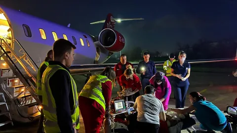 Kuzey Makedonya’daki yangında yaralanan 9 kişi tedavi İçin Türkiye’ye getirildi — haber görseli