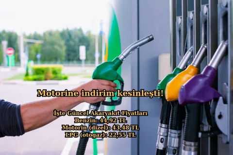 Motorine indirim kesinleşti! İşte Güncel Akaryakıt Fiyatları — haber görseli