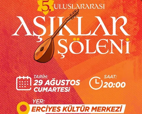 Kayseri’de 5. Uluslararası Aşıklar Şöleni Heyecanı — haber görseli