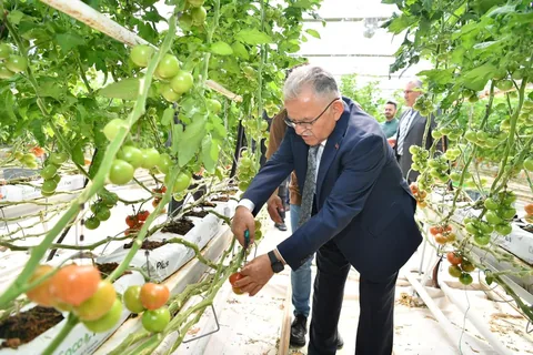Büyükkılıç, Tarıma Dayalı Sera İhtisas OSB Yapılacak Alanda İncelemelerde Bulundu — haber görseli
