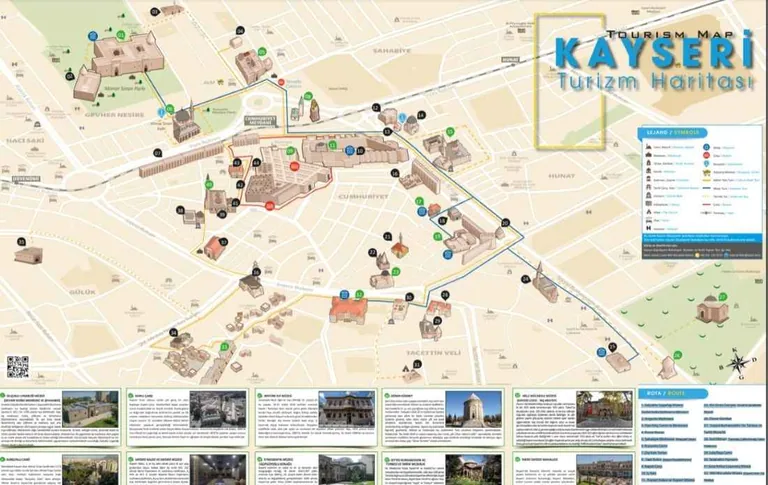 Büyükşehir'den Kayseri Turizm Haritası — haber görseli