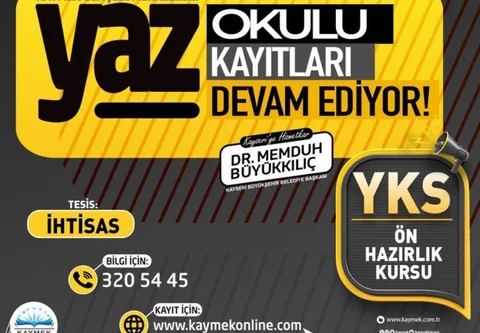 KAYMEK'in "Ücretsiz" Yaz Kurslarına 10 Binin Üzerinde Başvuru Yapıldı — haber görseli