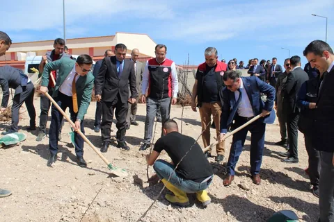 Bünyan Cezaevi bahçesine 4 bin meyve ağacı dikildi — haber görseli