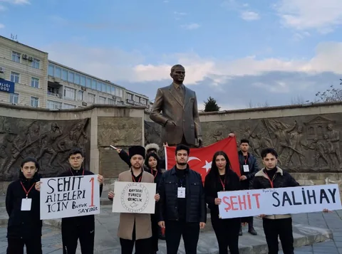 Kayseri Türkçü Gençlik Topluluğu, Develili Şehit İlker Duran’ı unutmadı — haber görseli