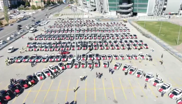 Kayseri Emniyetine 244 Yeni Araç Teslim Edildi — haber görseli