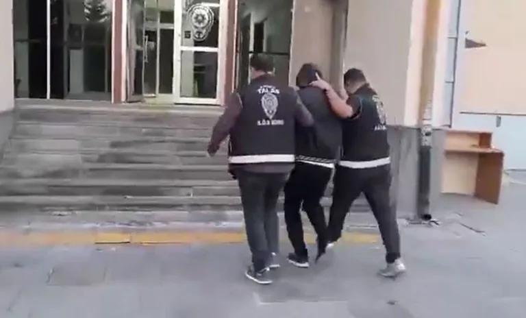 Talas Çaybağları'nda Yangın Alarmı: Şüpheli Yakalandı — haber görseli
