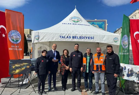 Talas Belediyesi’nden Deprem Farkındalık Standı — haber görseli