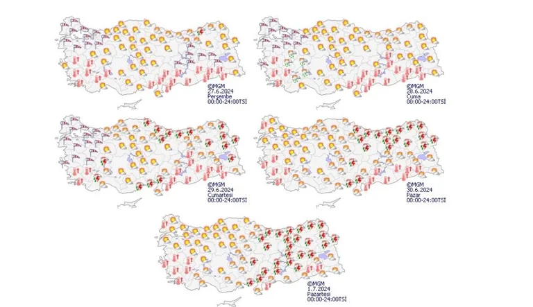 Kayseri’ye Sıcakların Ardından Yağmur Sürprizi: Pazar ve Pazartesi Günleri Dikkat! — haber görseli