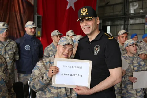Kayseri'de Özel Çocuklara Temsili  Askerlik Uygulaması — haber görseli