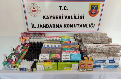 İşyerinde Sigara Kaçakçılığı Yaptığı Tespit Edilen Şahıs Gözaltına Alındı — haber görseli