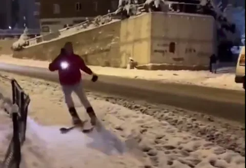 Kayseri Sokaklarında Kayak Macerası! Bize Heryer Erciyes — haber görseli