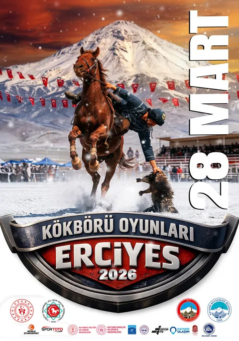 Erciyes’te Kökbörü Heyecanı: “Kökbörü Oyunları Erciyes 2026” 28 Mart’ta — haber görseli
